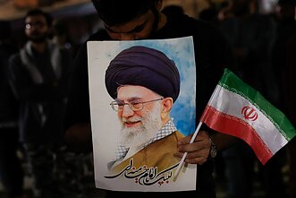 Ali Khamenei portretas