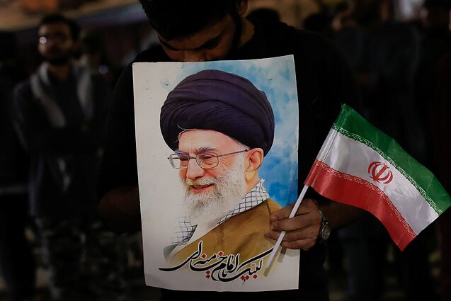 Ali Khamenei portretas