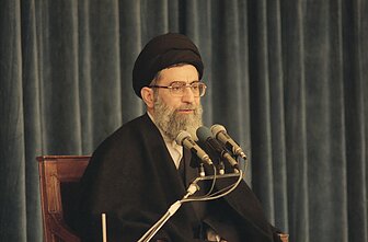 Ali Khamenei, 1990 m. Ali Khamenei, 1990 m.