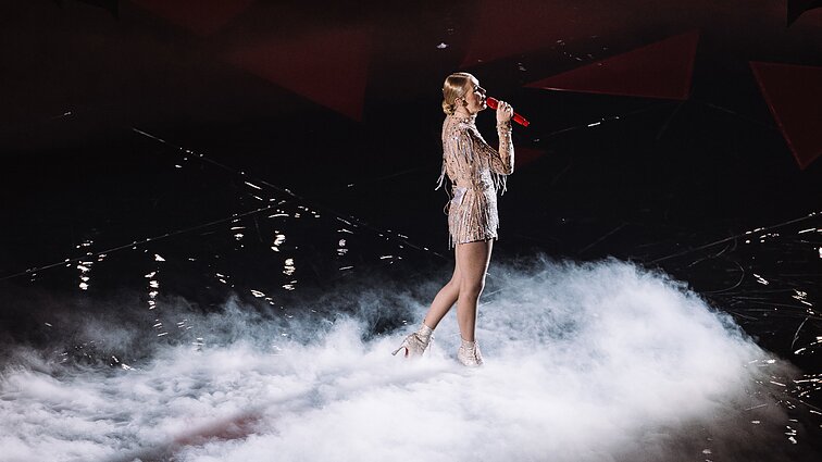 Natalijos Bunkės koncerto akimirka