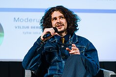 Diskusijų dalyviai „Muzikos salėje“ Diskusijų dalyviai „Muzikos salėje“