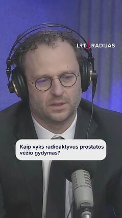 Kaip vyks radioaktyvus prostatos vėžio gydymas?