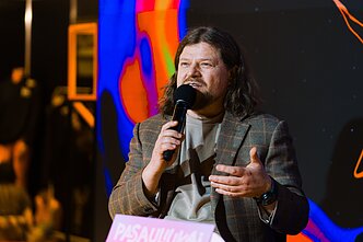 „Saulės kliošas“ albumą vaikams pristatė ir neseniai vykusioje „Muzikos salėje“