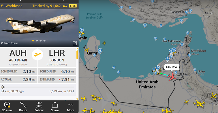 „Etihad Airways“ orlaivis „Etihad Airways“ orlaivis