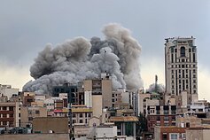 Izraelio smūgiai Teherane