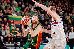 Ignas Brazdeikis, FIBA pasaulio krepšinio čempionato atranka: Lietuva–Islandija Ignas Brazdeikis, FIBA pasaulio krepšinio čempionato atranka: Lietuva–Islandija