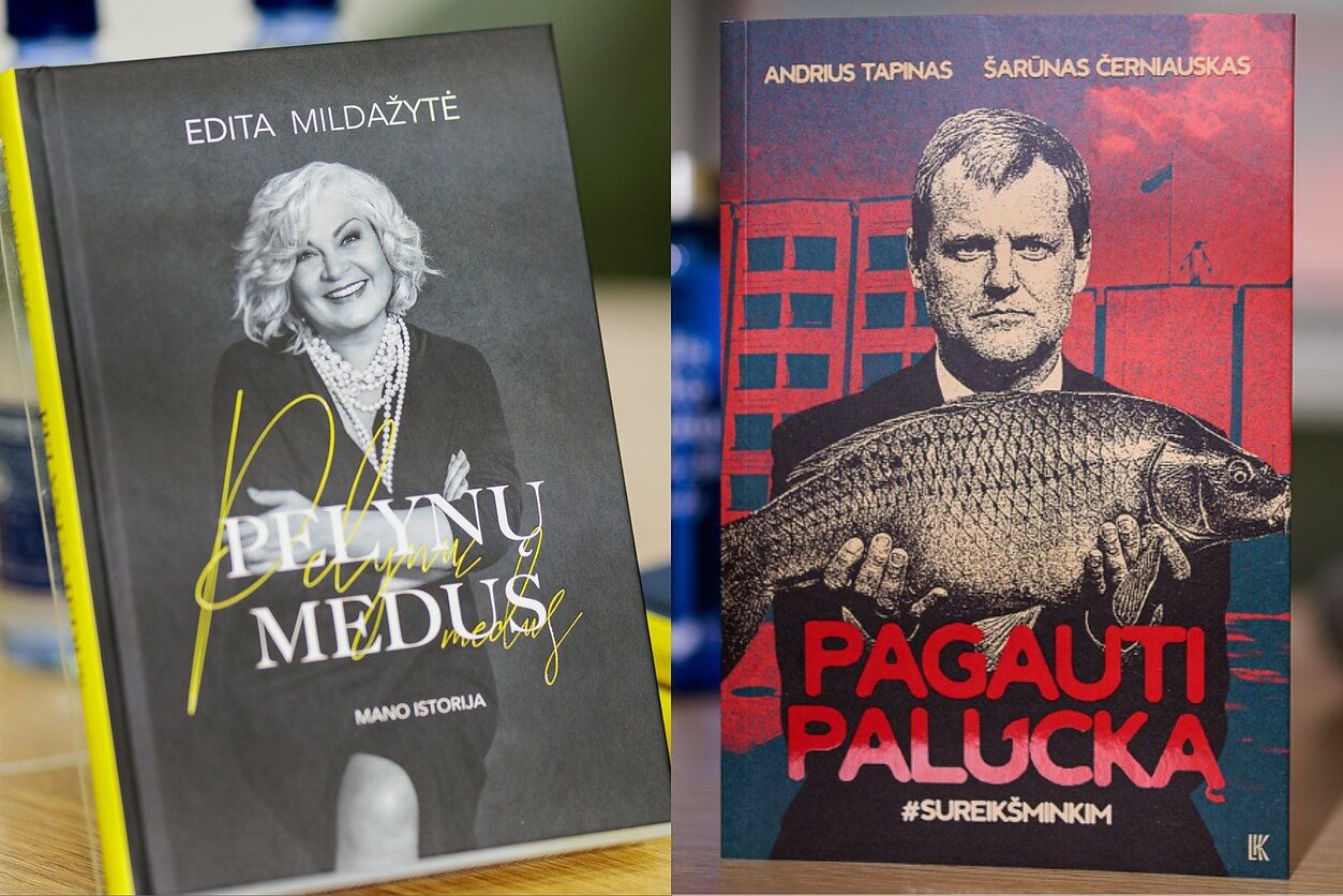 Knygos „Pelynų medus“ ir „Pagauti Palucką“ Knygos „Pelynų medus“ ir „Pagauti Palucką“