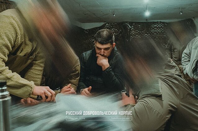 Русский добровольческий Корпус; командир подразделения Денис Капустин (White Rex) Русский добровольческий Корпус; командир подразделения Денис Капустин (White Rex)