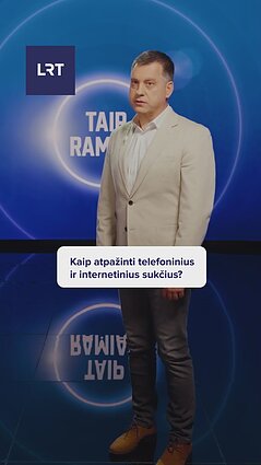 Ar atpažįstate telefoninius ar internetinius sukčius?
