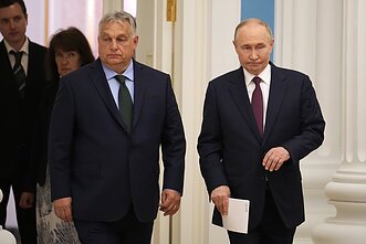 Viktoras Orbanas ir Vladimiras Putinas Viktoras Orbanas ir Vladimiras Putinas
