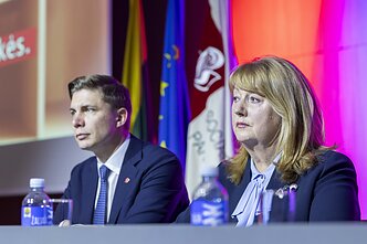 Mindaugas Sinkevičius ir Vilija Blinkevičiūtė Mindaugas Sinkevičius ir Vilija Blinkevičiūtė