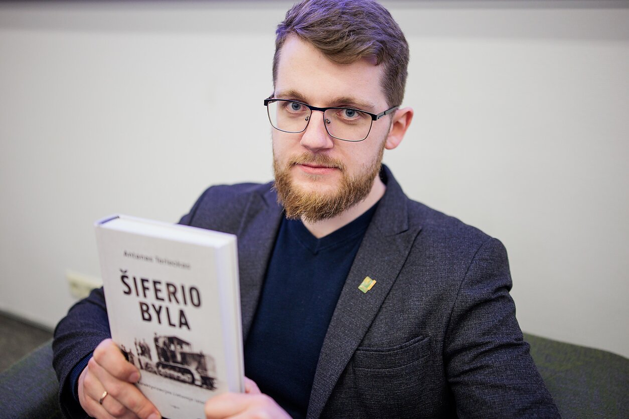 Antano Terlecko knygos „Šiferio byla“ pristatymas Antano Terlecko knygos „Šiferio byla“ pristatymas