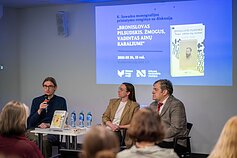 K. Sawados monografijos pristatymas ir diskusija Vilniaus knygų mugėje