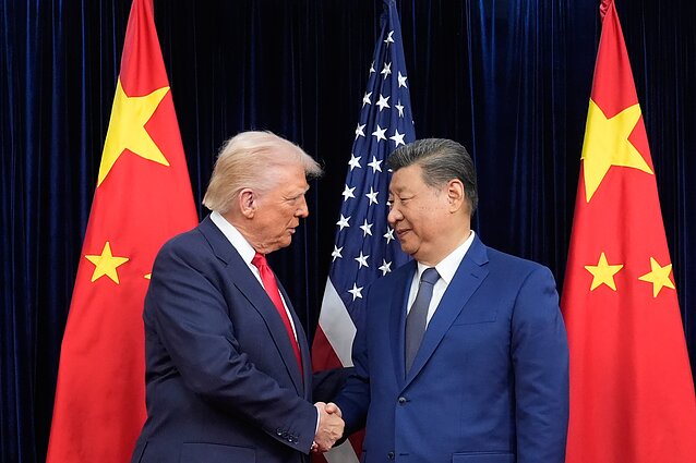 Donaldas Trumpas ir Xi Jinpingas Donaldas Trumpas ir Xi Jinpingas