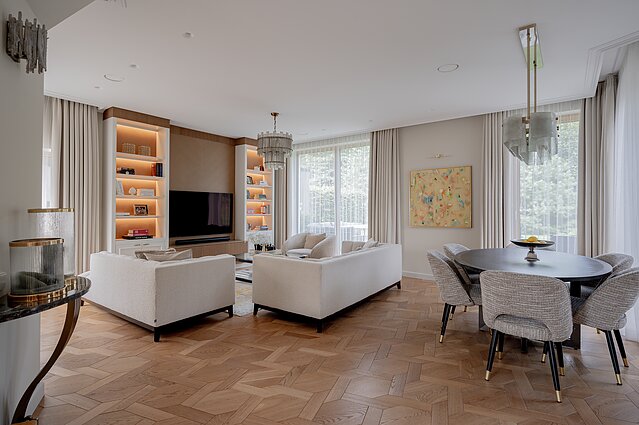 Interjeras Melnragėje