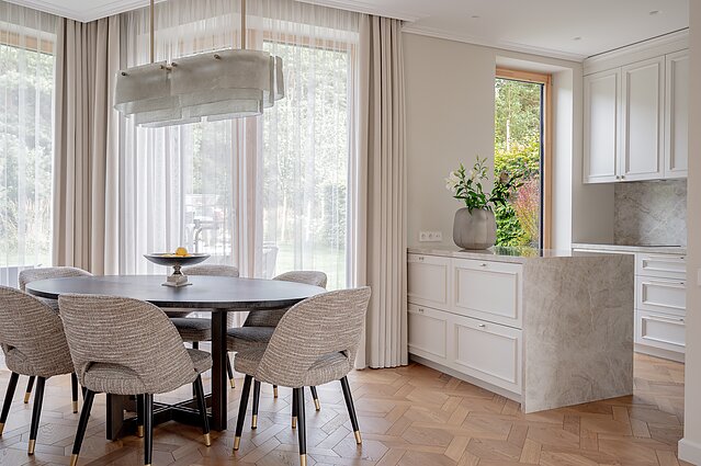 Interjeras Melnragėje