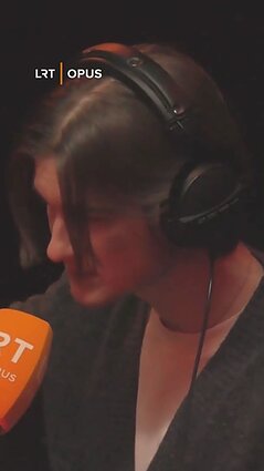 LRT OPUS studijoje svečiavosi Lietuvos beatbox'o čempionas Erikas Lipnevičius-Elip