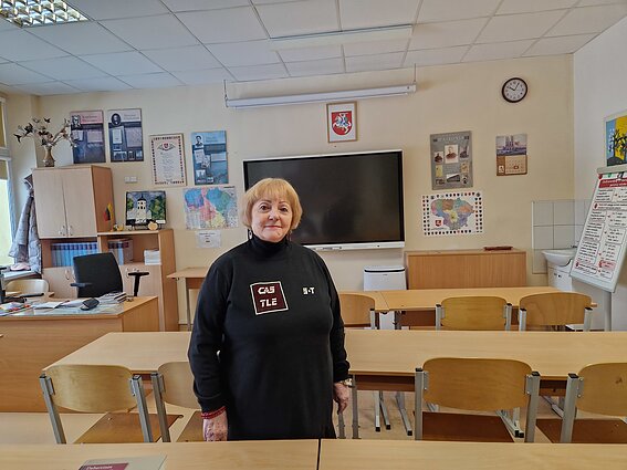 Mokytoja R. Buzienė Mokytoja R. Buzienė