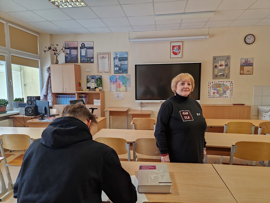 Mokytoja R. Buzienė Mokytoja R. Buzienė