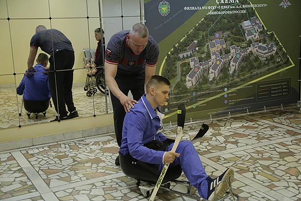master class on adaptive sports for military hospital patients
