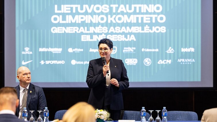 Karo kirvio neužkasė: LTOK asamblėjoje – Gudzinevičiūtės ir Skrabulio žiežirbos