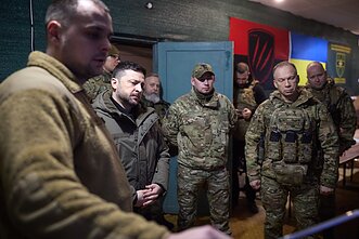 Владимир Зеленский посещает Донецкую область