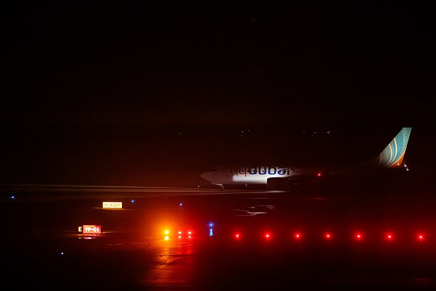 В аэропорту Вильнюса приземлился самолет FlyDubai