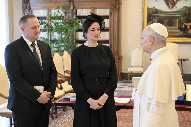 Premjerė I. Ruginienė dalyvavo audiencijoje pas Popiežių Leoną XIV Premjerė I. Ruginienė dalyvavo audiencijoje pas Popiežių Leoną XIV