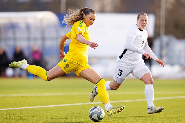 Pasaulio moterų futbolo čempionato atranka: Lietuva – Estija Pasaulio moterų futbolo čempionato atranka: Lietuva – Estija