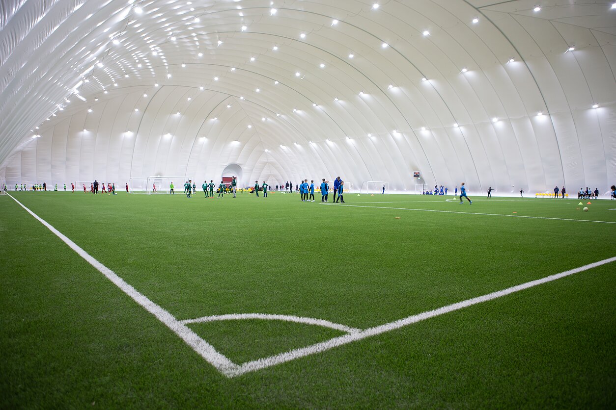 Futbolo maniežas Kaune (asociatyvi nuotrauka)