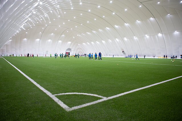 Futbolo maniežas Kaune (asociatyvi nuotrauka)