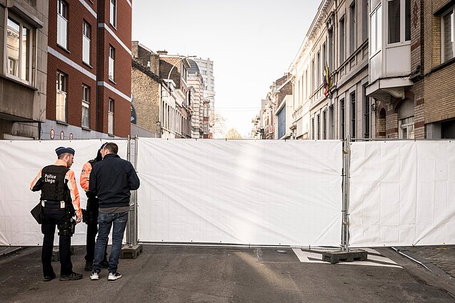 Belgijoje prie sinagogos nugriaudėjo sprogimas Belgijoje prie sinagogos nugriaudėjo sprogimas