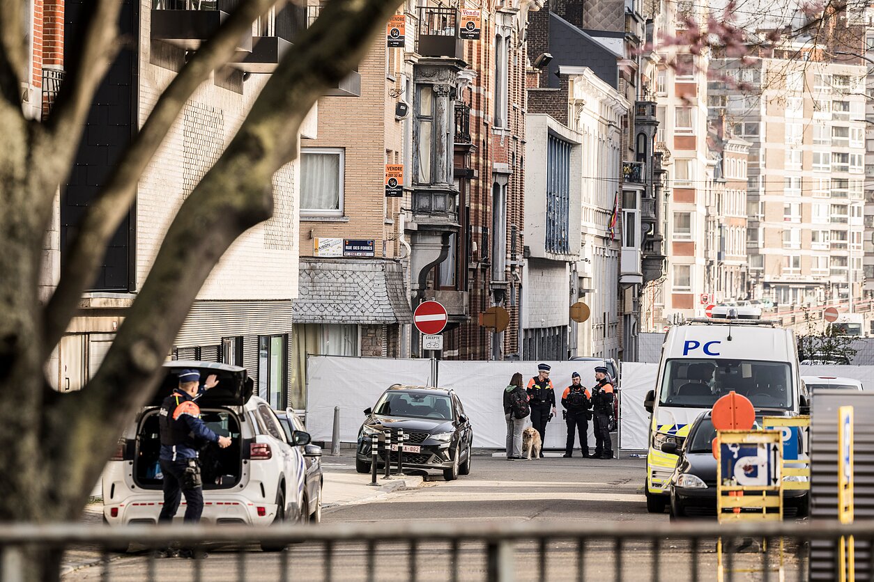 Belgijoje prie sinagogos nugriaudėjo sprogimas Belgijoje prie sinagogos nugriaudėjo sprogimas