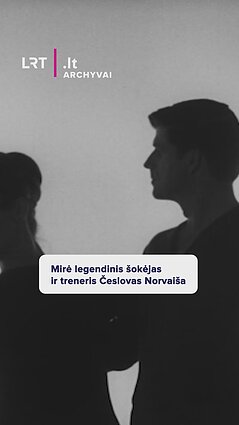 Mirė legendinis šokėjas ir treneris Česlovas Norvaiša