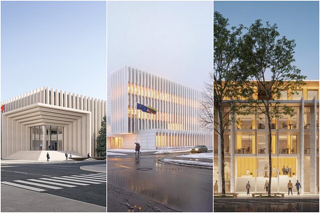 Pristatytos idėjos, kaip galėtų atrodyti modernizuojamas LAT pastatas Pristatytos idėjos, kaip galėtų atrodyti modernizuojamas LAT pastatas