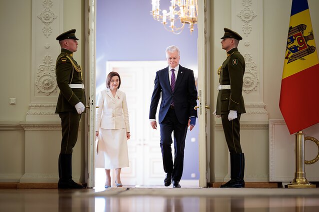 Maia Sandu i Gitanas Nausėda Maia Sandu i Gitanas Nausėda