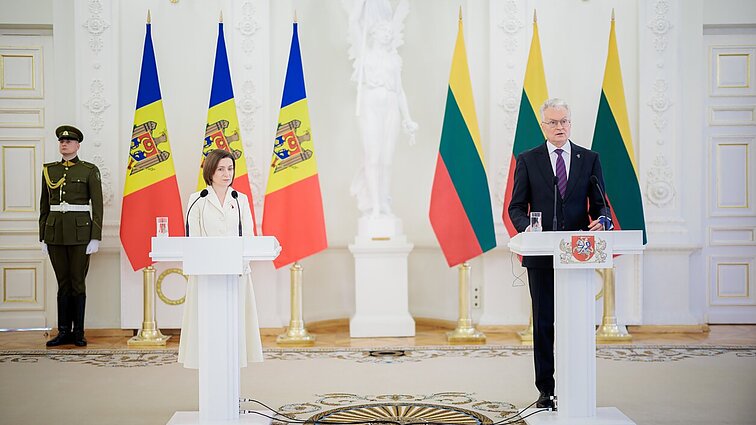 Nausėda: Lietuvos tikslas – Moldovos ir Ukrainos narystė ES ne vėliau kaip iki 2030 metų