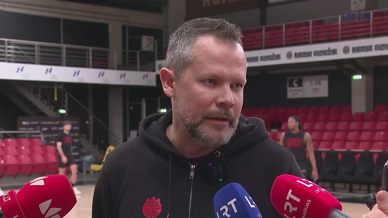 Žibėnas apie pašlijusią žaidėjų sveikatą po FIBA langų: turėjome problemų