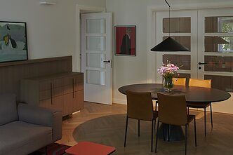 Mokslininkų namų buto interjeras