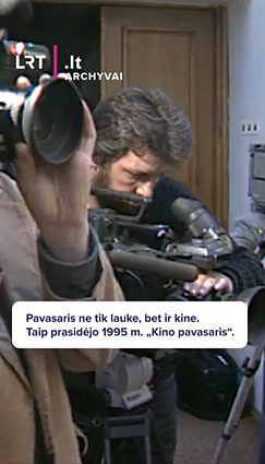 Pavasaris ne tik lauke, bet ir kine. Taip prasidėjo 1995 m. „Kino pavasaris“