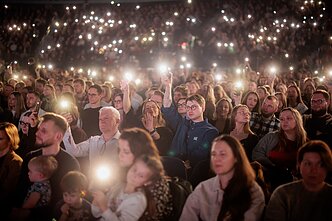 Audience at a concert (associative image)