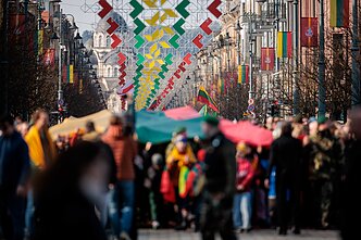 March 11 celebrations in Vilnius, 2026.