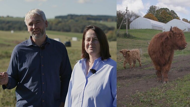 Pesticidų ūkyje dėl sveikatos atsisakę Andrius ir Rasa: pastebėjom, kokią įtaką tai daro