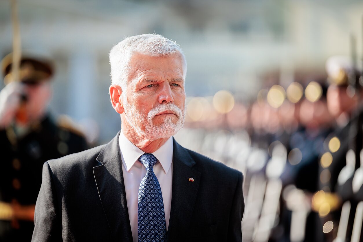 Čekijos prezidentas Petras Pavelas Čekijos prezidentas Petras Pavelas