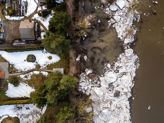 Kauno rajone prasidėjo potvynis