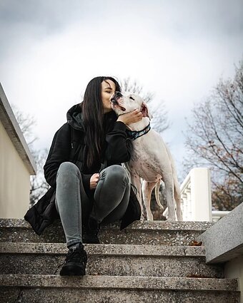 Sandra ir Argentinos dogė Missy Sandra ir Argentinos dogė Missy