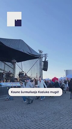 Kaune šurmuliuoja Kaziuko mugė!