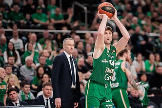 Dustinas Sleva, LKL rungtynės: Kauno „Žalgiris“ – Vilniaus „Rytas“ Dustinas Sleva, LKL rungtynės: Kauno „Žalgiris“ – Vilniaus „Rytas“