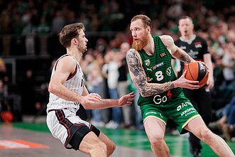 Ignas Brazdeikis ir Augustas Marčiulionis, LKL rungtynės: Kauno „Žalgiris“ – Vilniaus „Rytas“ Ignas Brazdeikis ir Augustas Marčiulionis, LKL rungtynės: Kauno „Žalgiris“ – Vilniaus „Rytas“