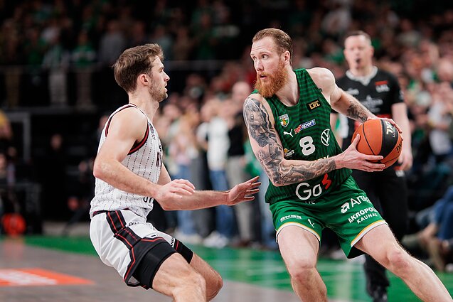 Ignas Brazdeikis ir Augustas Marčiulionis, LKL rungtynės: Kauno „Žalgiris“ – Vilniaus „Rytas“ Ignas Brazdeikis ir Augustas Marčiulionis, LKL rungtynės: Kauno „Žalgiris“ – Vilniaus „Rytas“